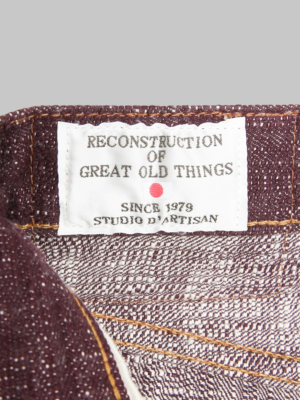 Studio D'Artisan D1904 16oz "Futa-Ai" Regular Straight Jeans