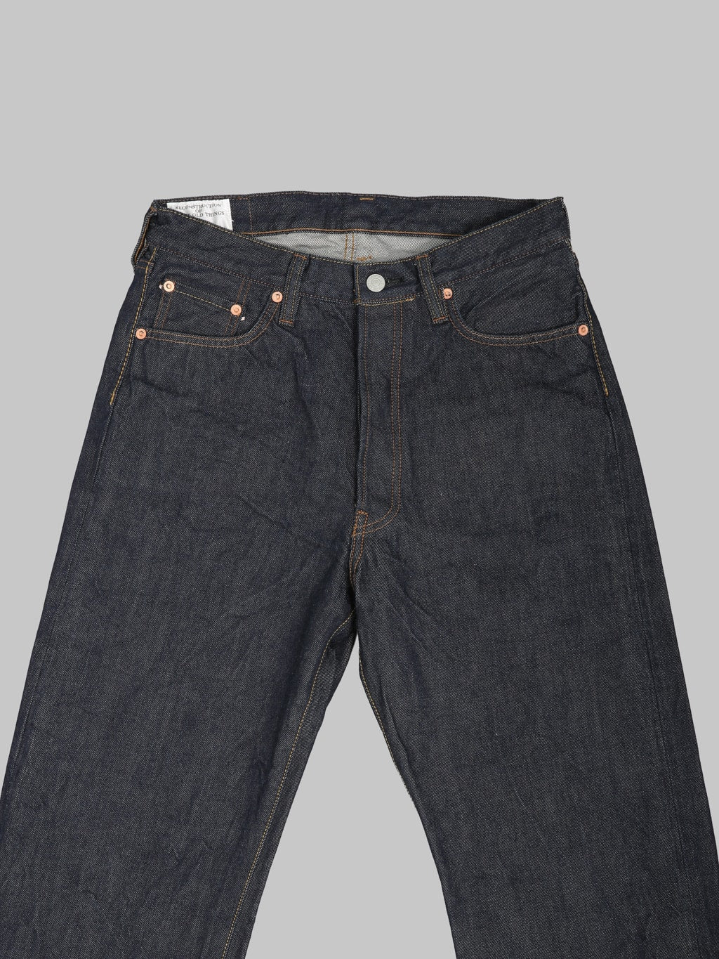 Studio D'Artisan D1922 15oz Suvin Gold Loose Straight Jeans - Redcast Heritage Co.