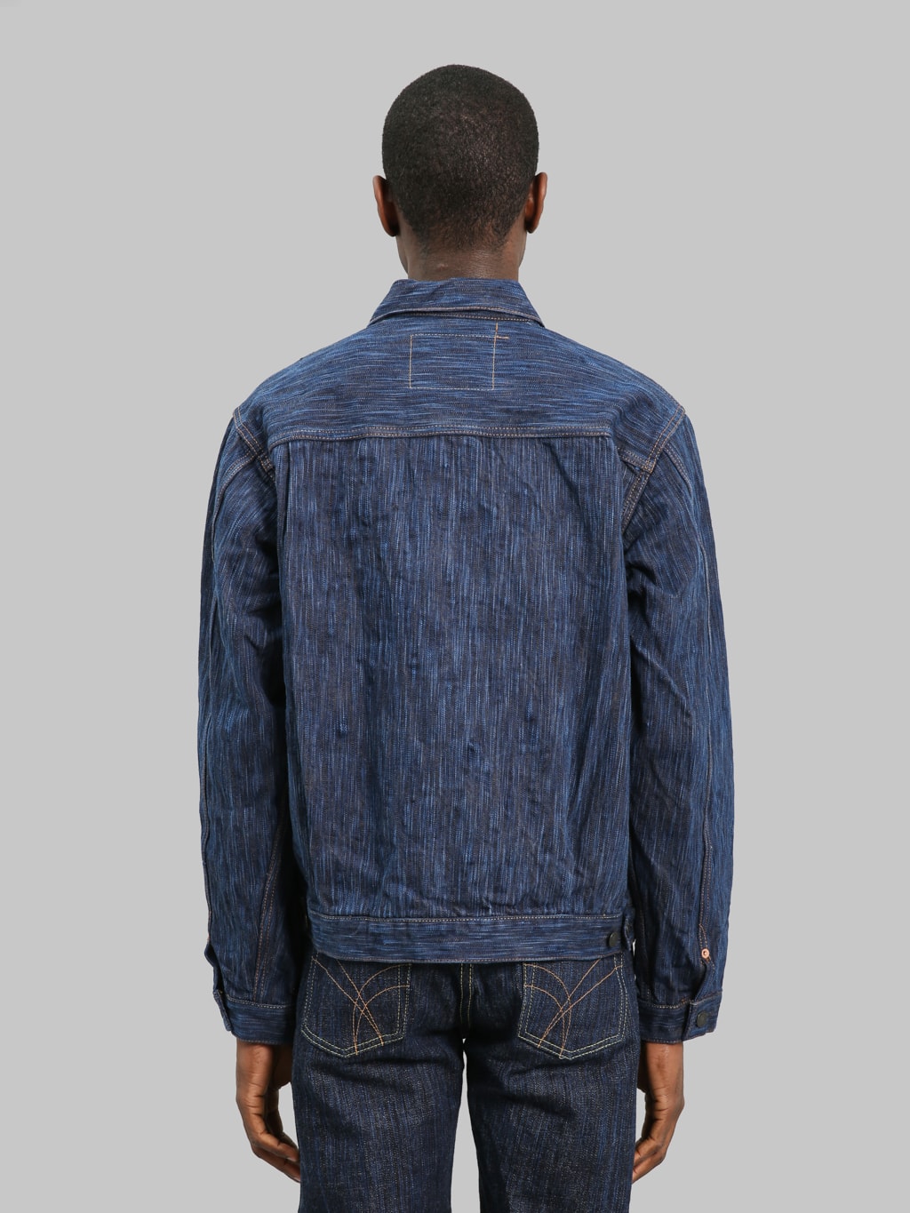 Studio D'Artisan D4615 "Awa Sho-Ai Kakishibu" 15oz Type II Jacket - Redcast Heritage Co.