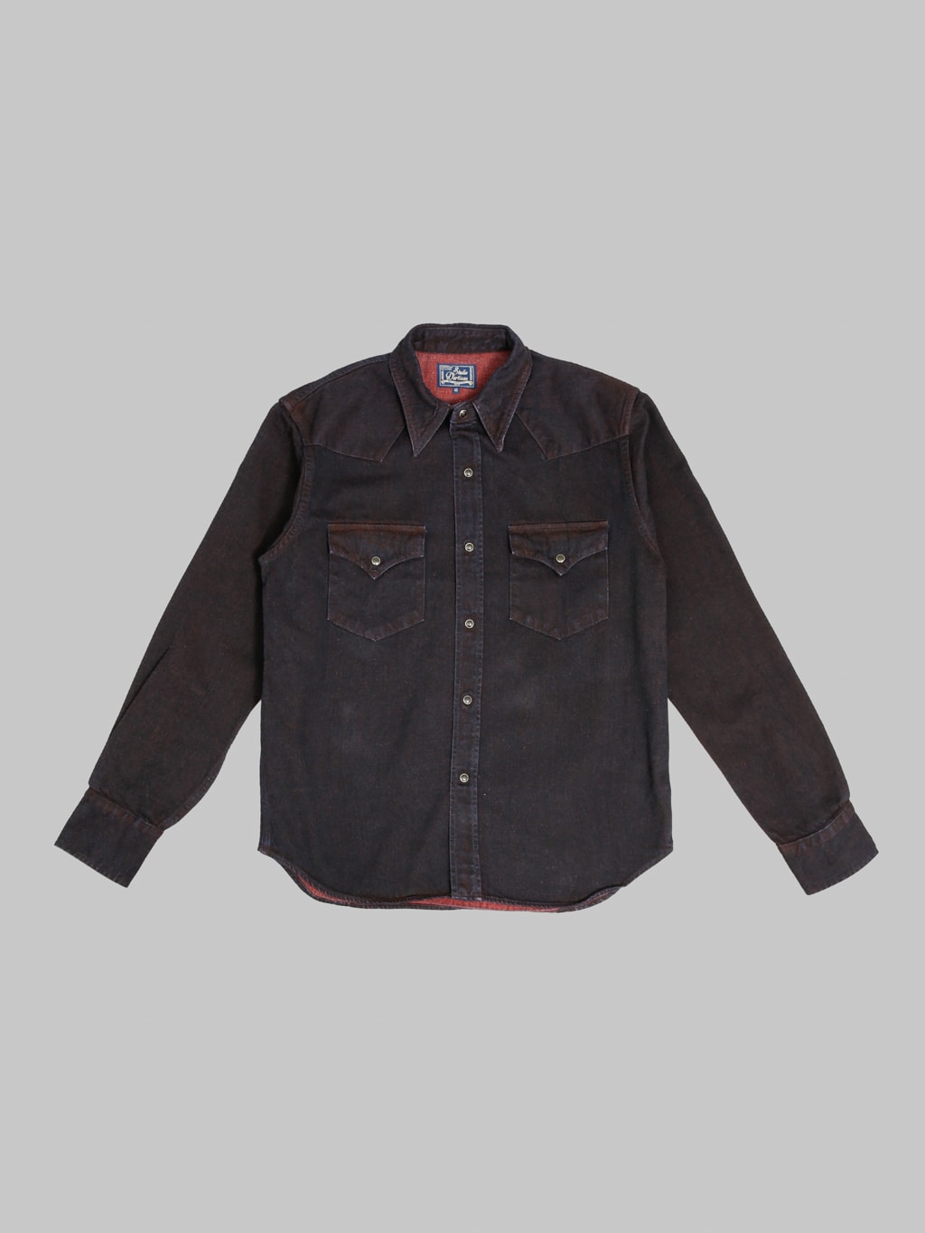 Studio D'Artisan D5727 Bengara Western Denim Shirt | Made in Japan