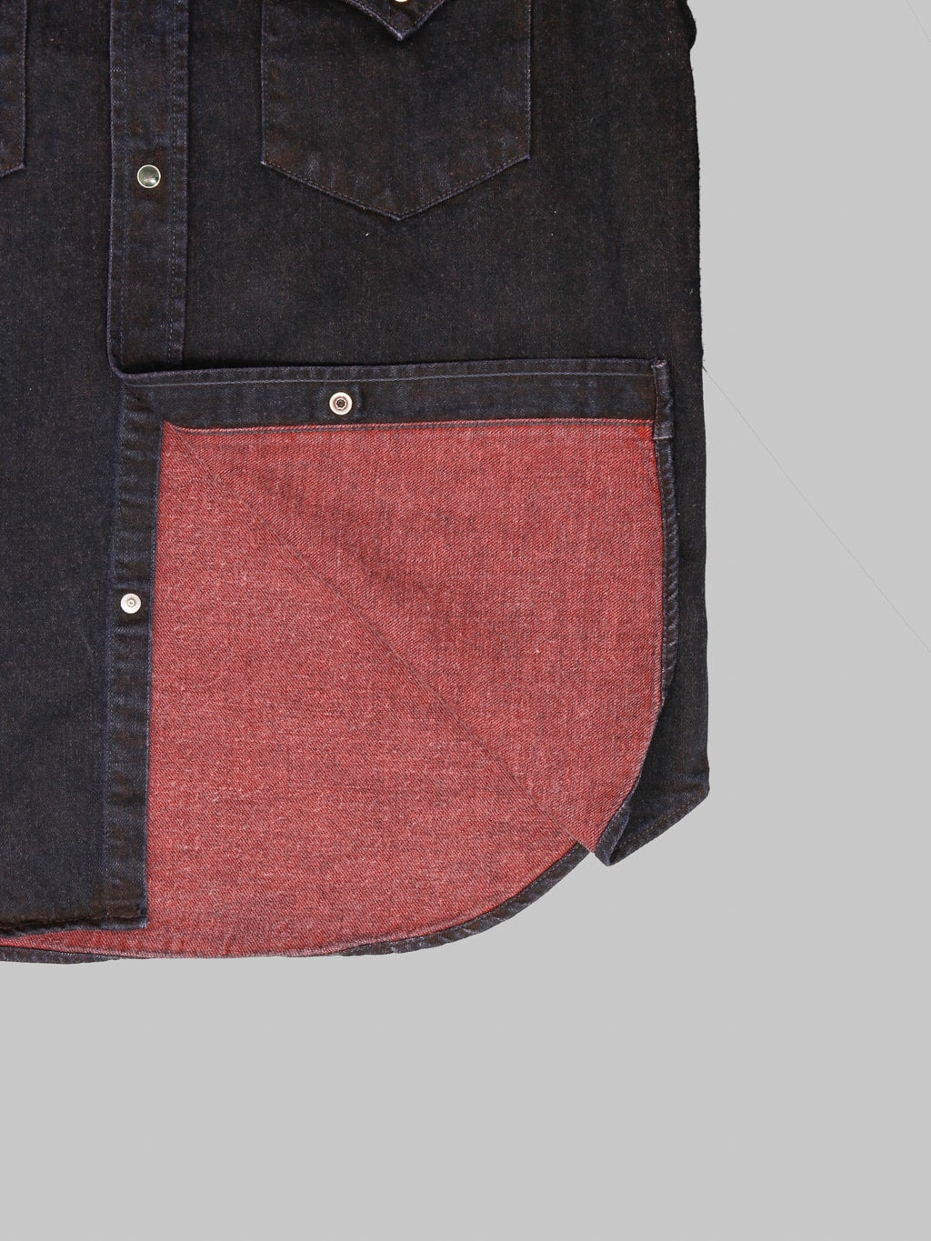 Studio D'Artisan D5727 "Bengara" Western Denim Shirt