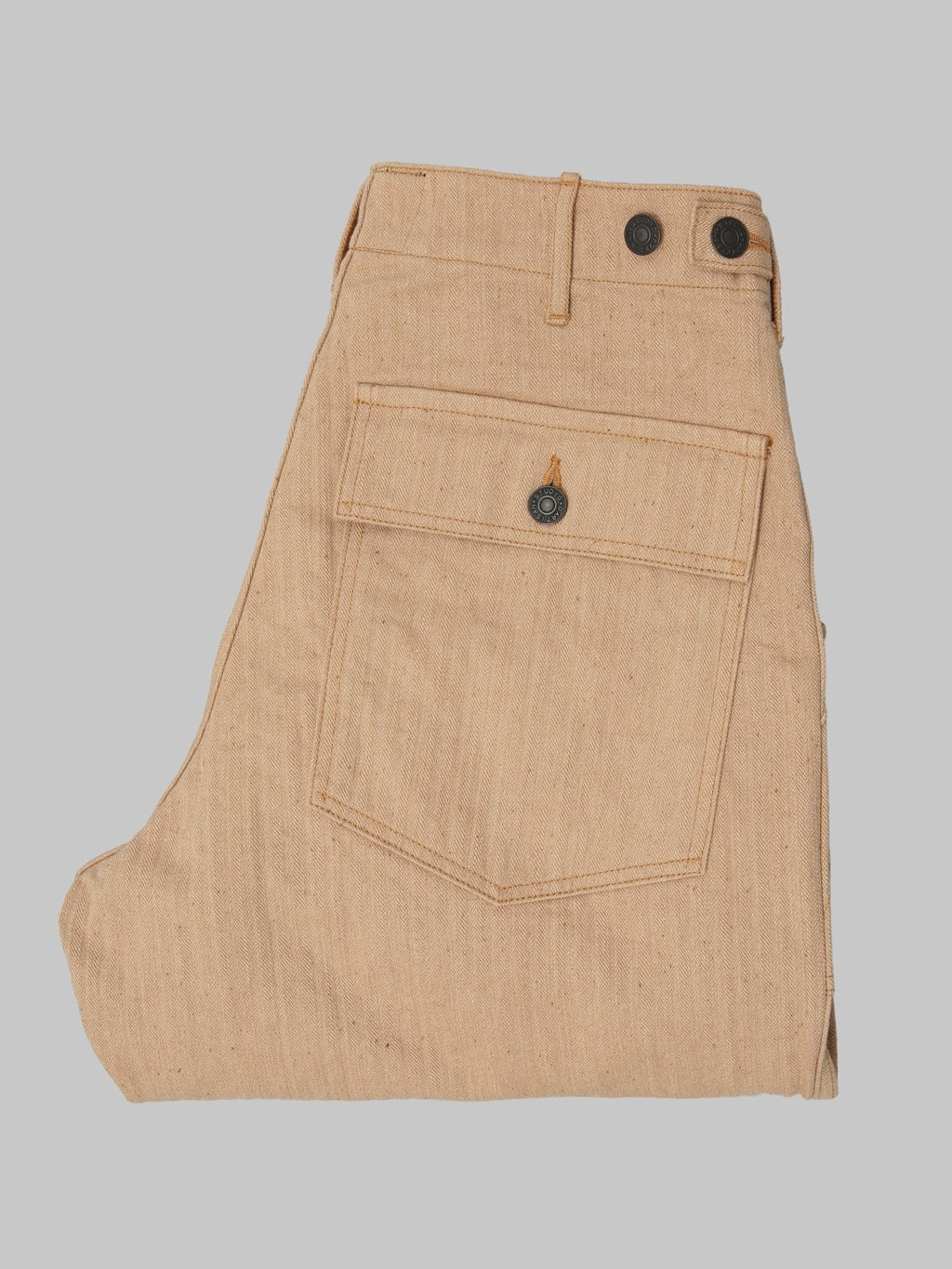Studio DArtisan 1917 Fox Cotton Baker Pants Brown made in japan