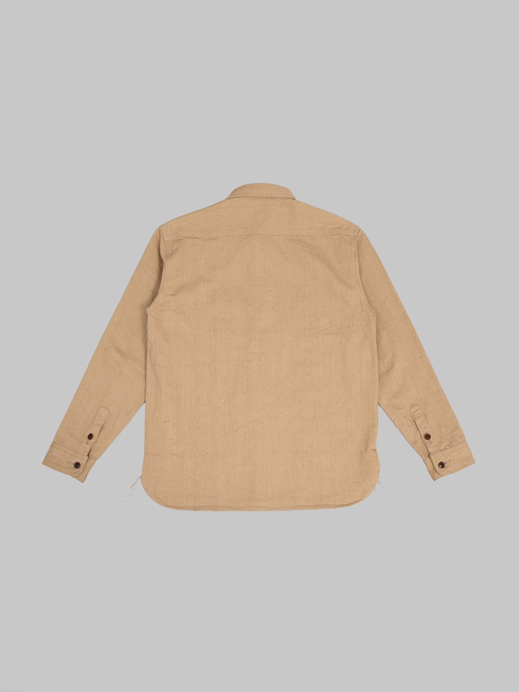 Studio DArtisan 5740 Fox Cotton Work Shirt Brown back