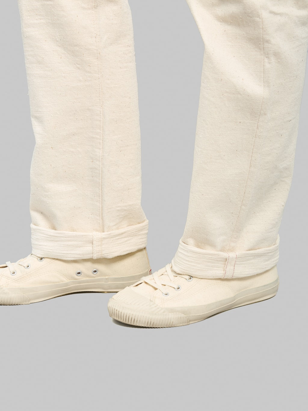 Studio D'Artisan SD-1001E 15oz "GL3 Ecru" Regular Straight Jeans Ecru