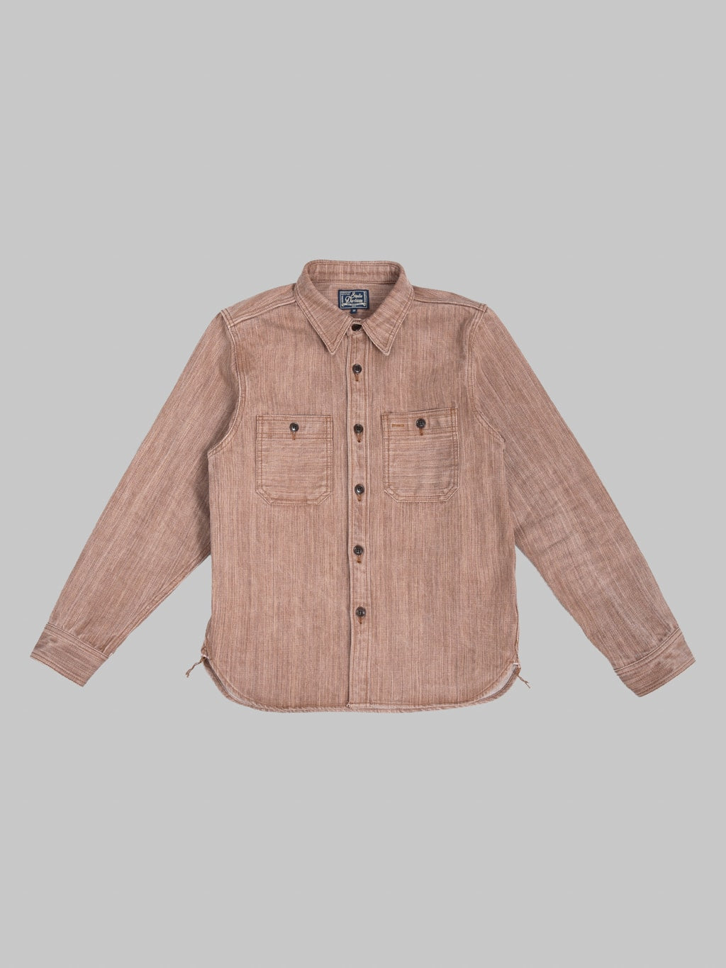 Studio DArtisan D5732 13oz Kakishibu Denim Shirt front