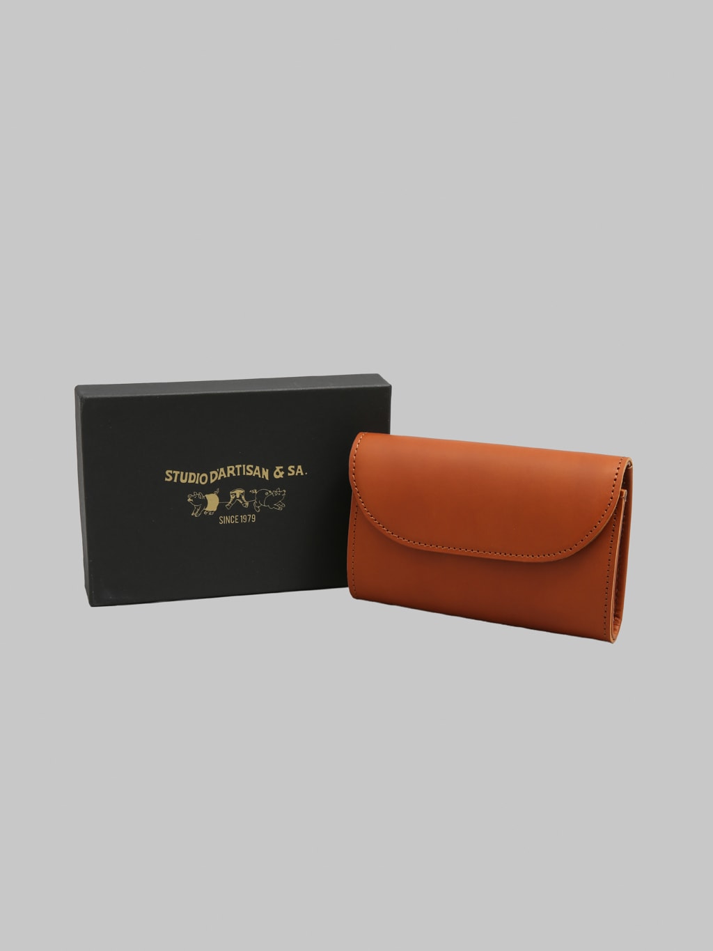 Studio D'Artisan 7576 Leather Wallet Brown