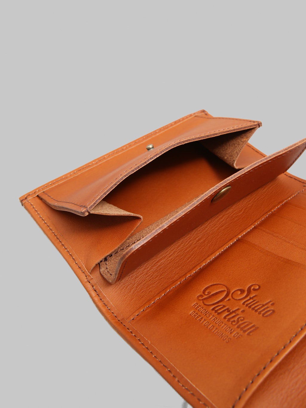 Studio D'Artisan 7576 Leather Wallet Brown