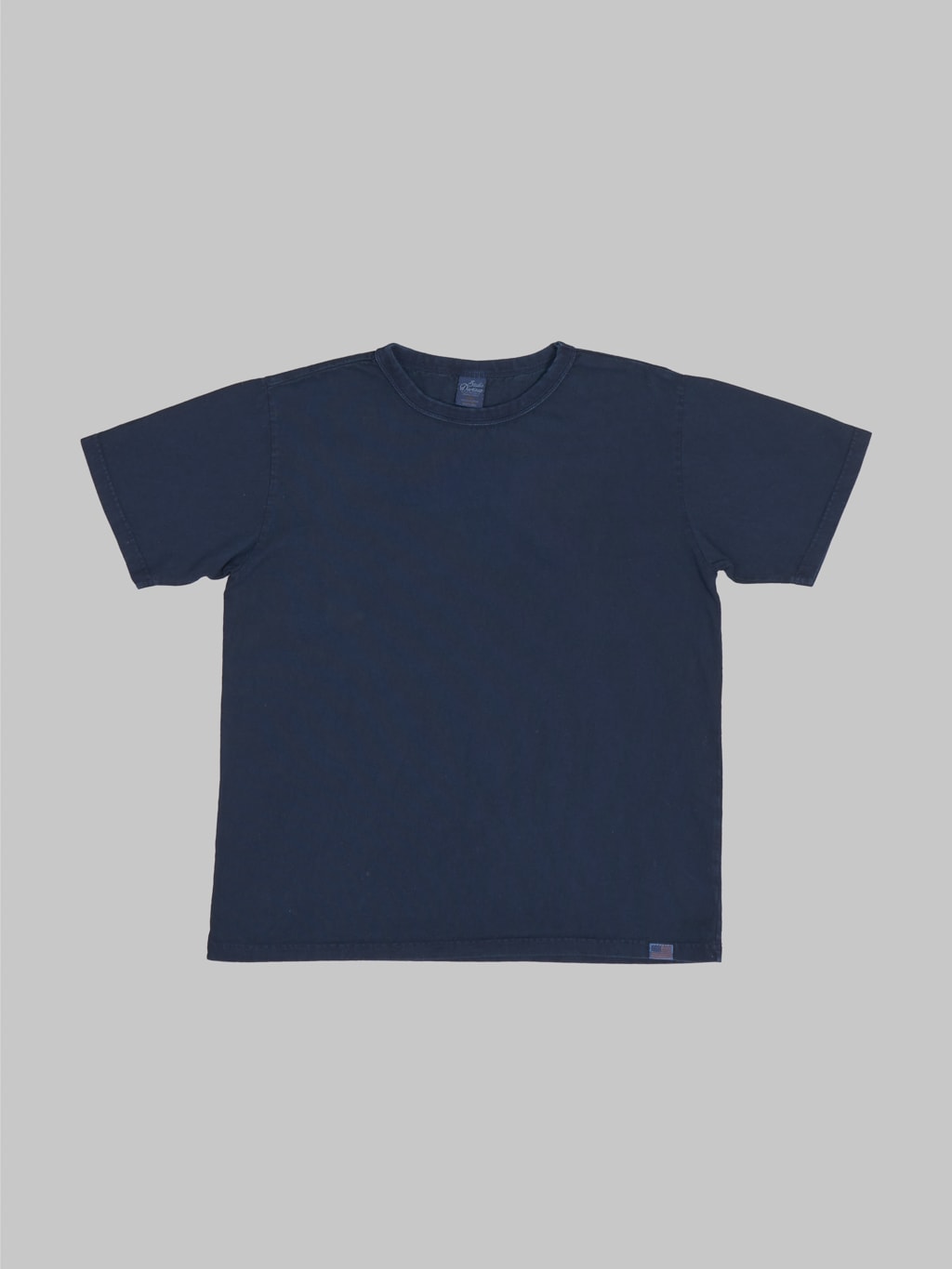 Studio D'Artisan 8136B USA Cotton T-Shirt Dark Indigo