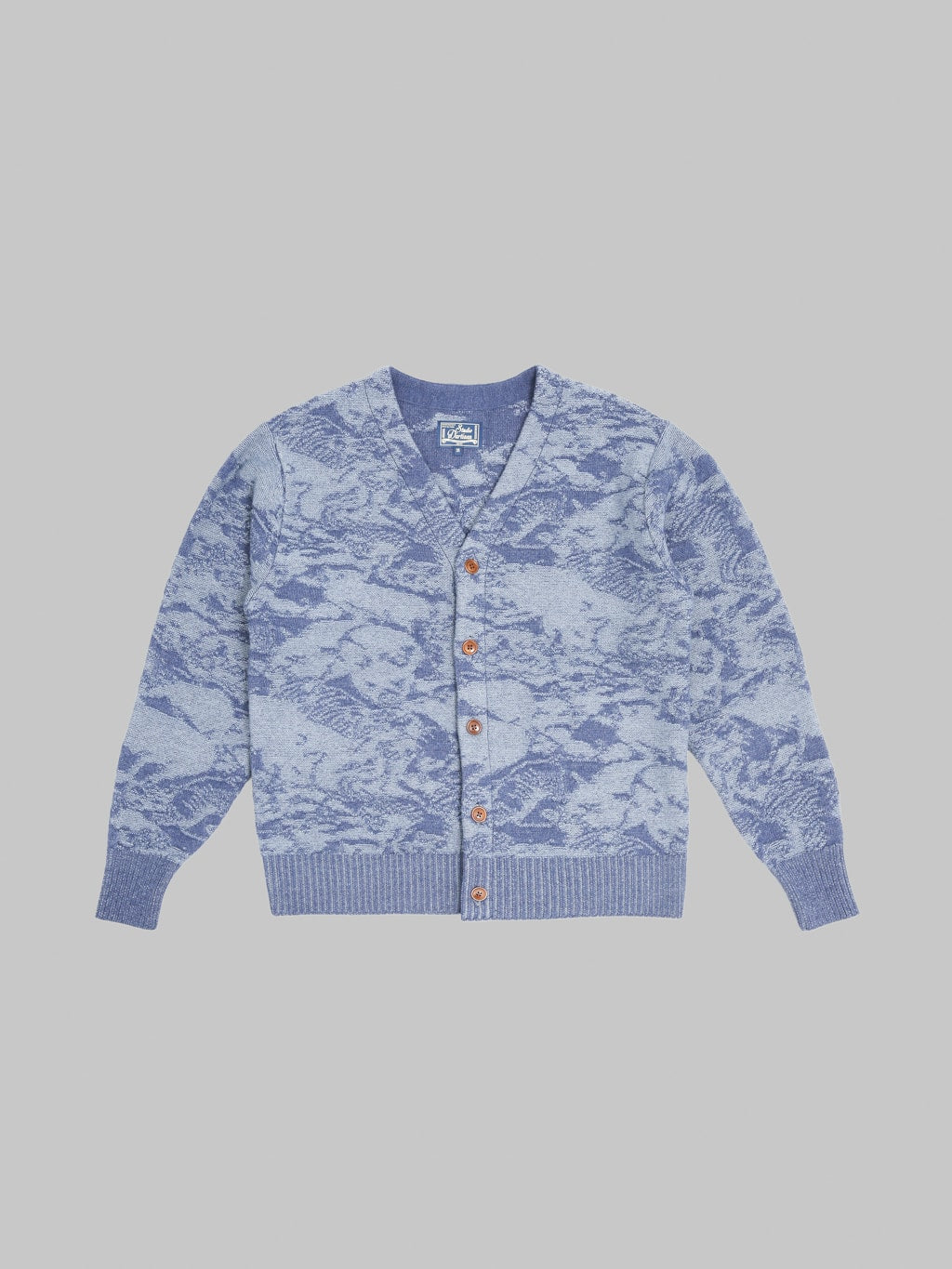 Studio D'Artisan 8184 Pig Camouflage Knit Cardigan