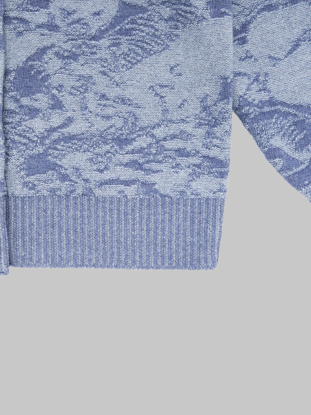 Studio D'Artisan 8184 Pig Camouflage Knit Cardigan