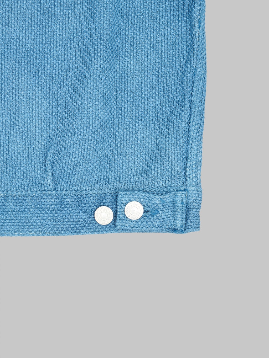 studio dartisan awa ai natural indigo sashiko type 2 jacket waist buttons