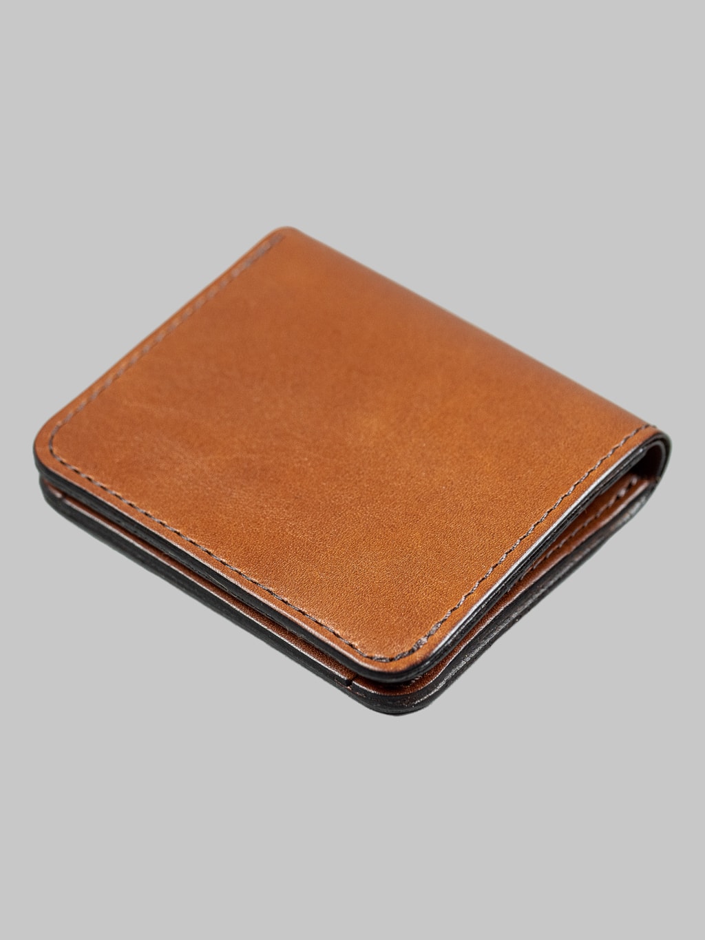 Studio Dartisan brown leather mini wallet cowhide