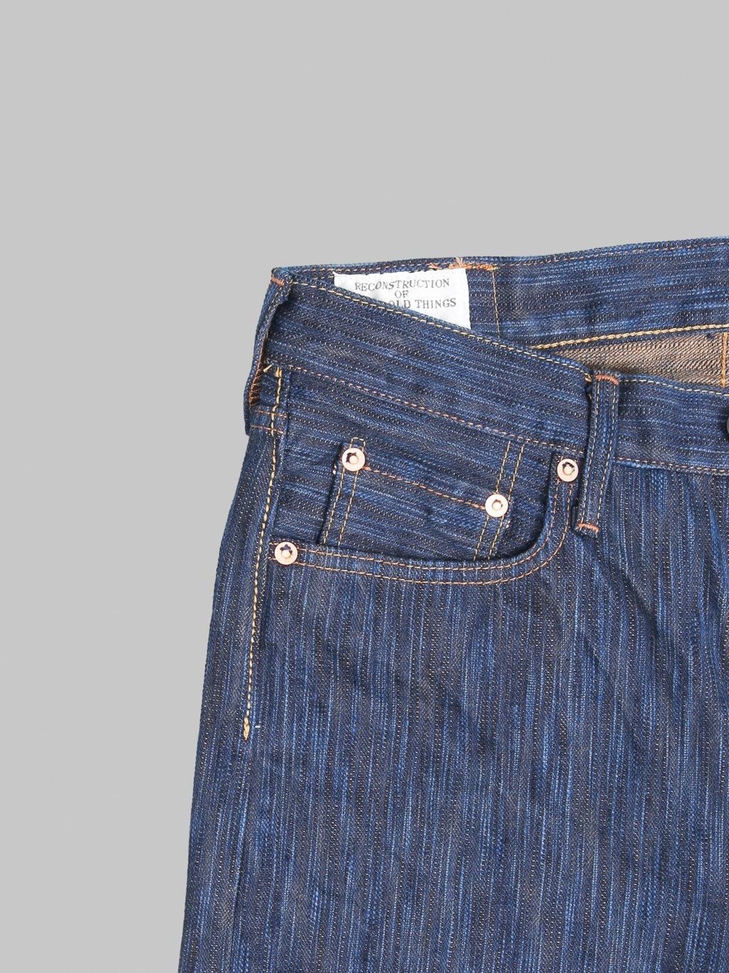 Studio D'Artisan D1905 15oz "Awa Sho-Ai Kakishibu" Regular Straight Jeans