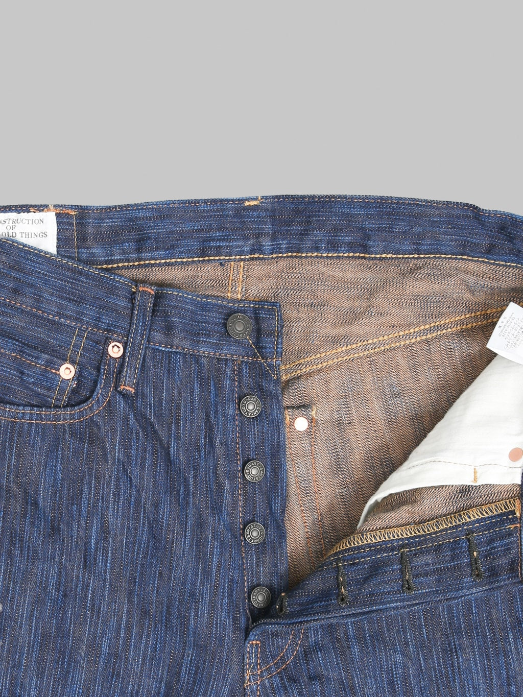 Studio D'Artisan D1905 15oz "Awa Sho-Ai Kakishibu" Regular Straight Jeans