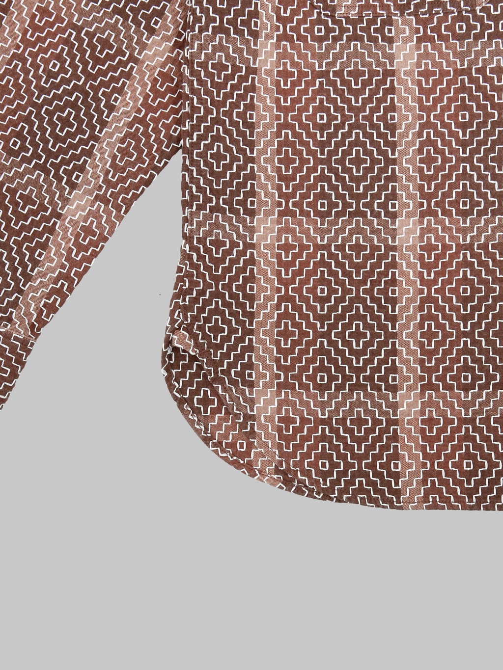 Studio D'Artisan 5726 Kakishibu Noragi Sashiko Shirt