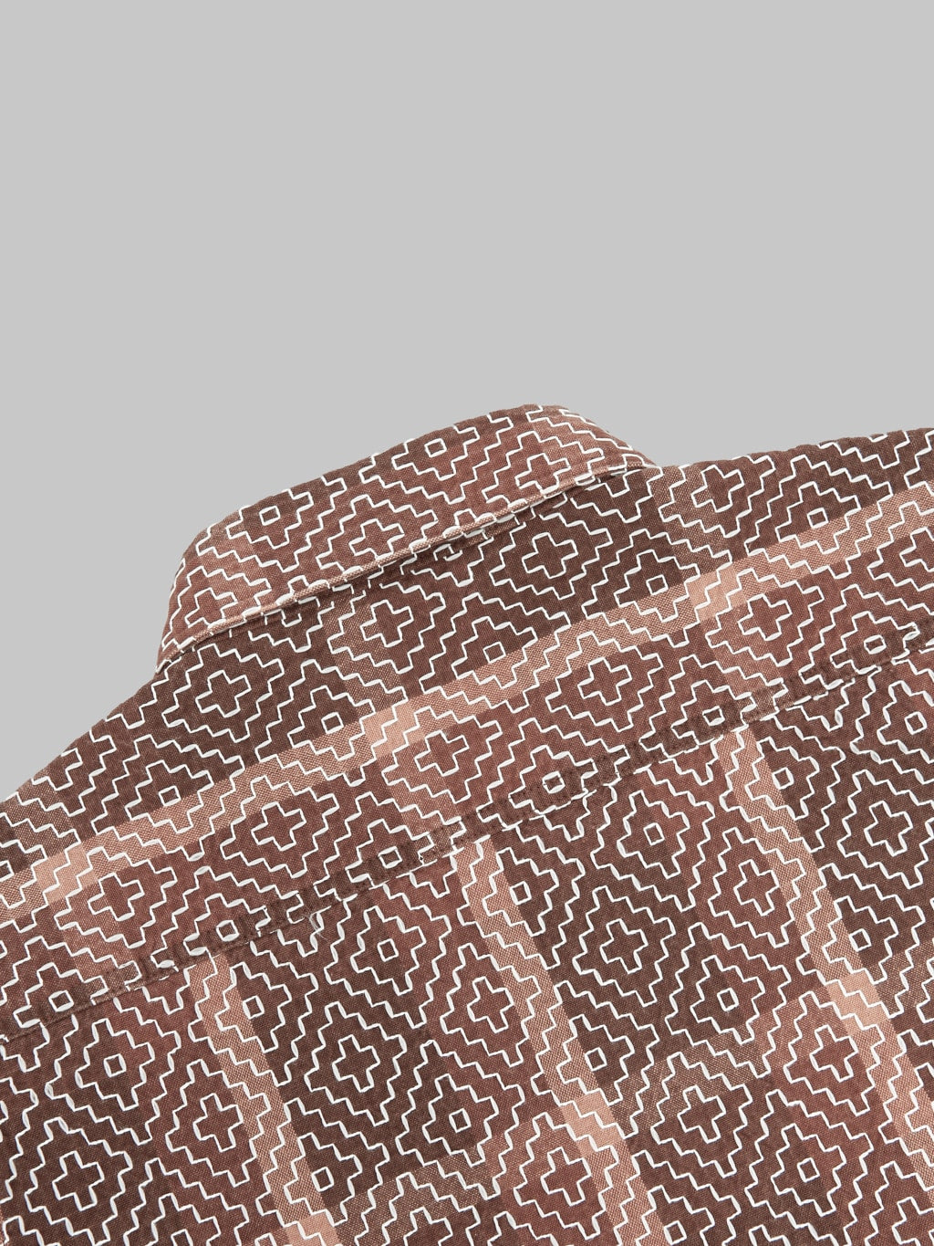 Studio D'Artisan 5726 Kakishibu Noragi Sashiko Shirt