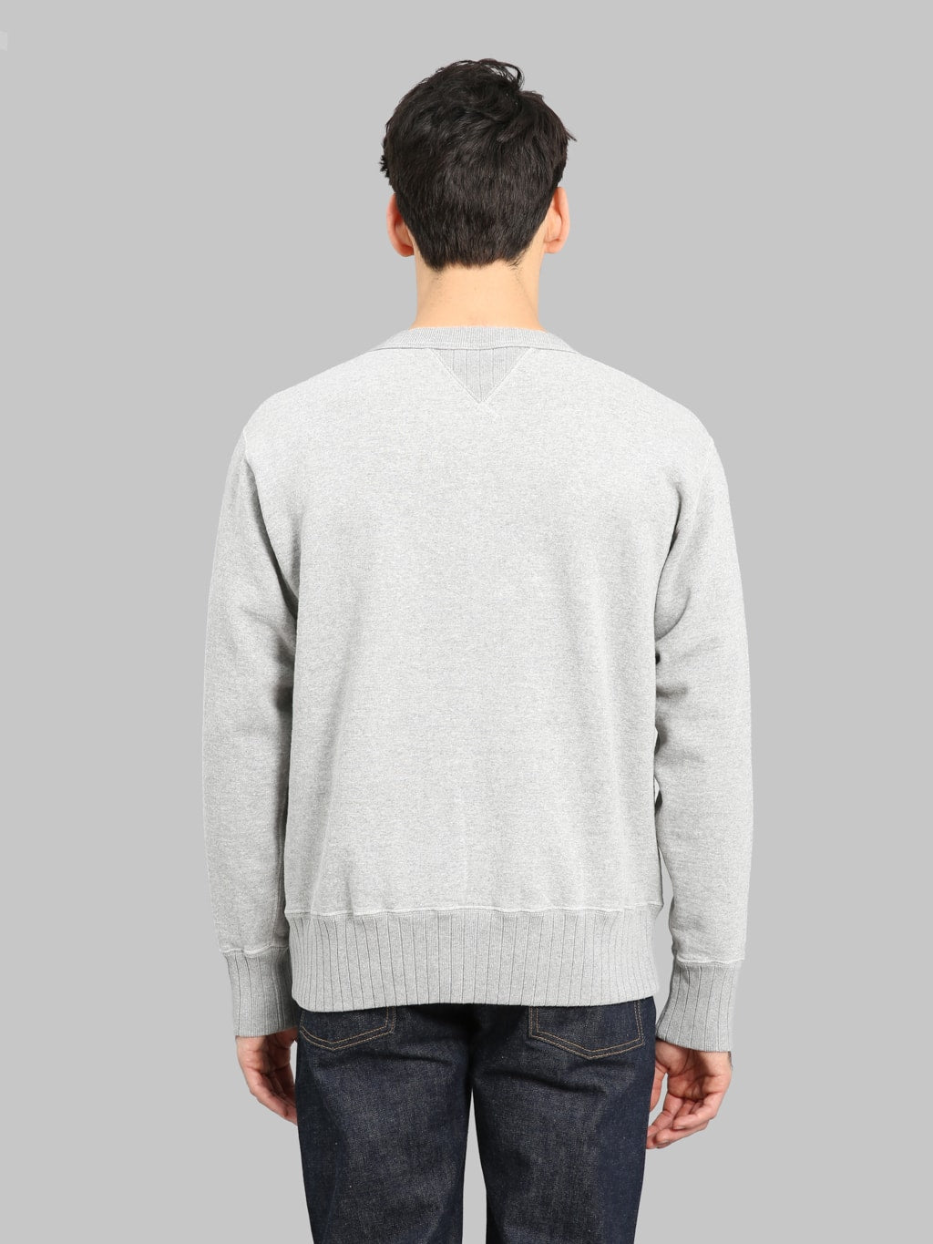 Studio D'Artisan 8188 Loopwheel Crewneck Sweatshirt Grey