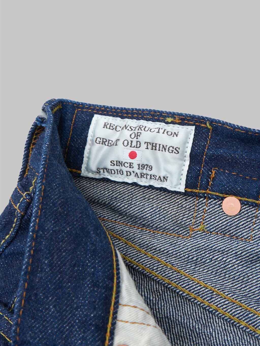 studio dartisan sd d01 the origin selvedge jeans regular straight interior tag