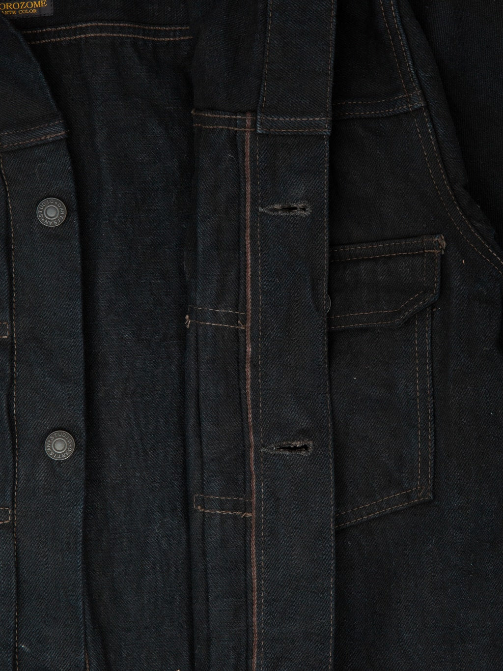 Studio Dartisan SP121 Amami Dorozome 45th Anniversary Type 2 Jacket selvedge