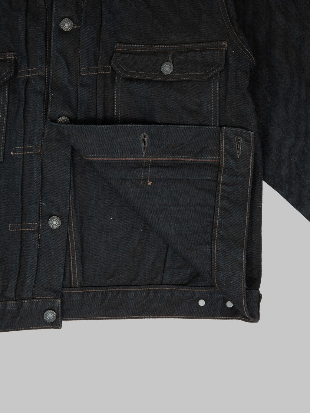 Studio Dartisan SP121 Amami Dorozome 45th Anniversary Type 2 Jacket interior