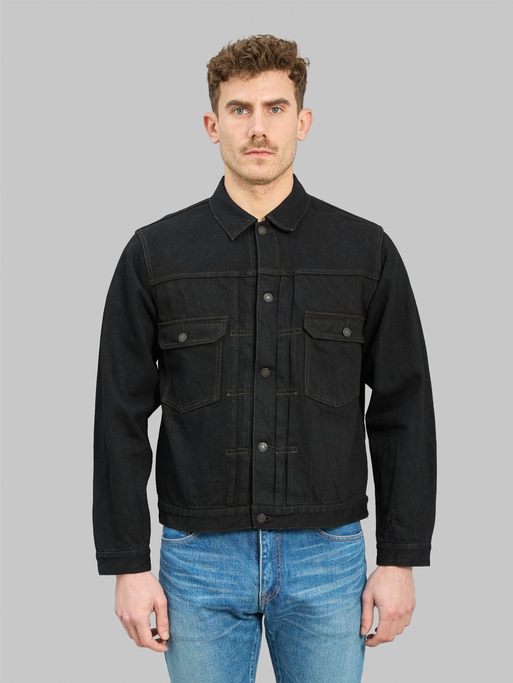 Studio Dartisan SP121 Amami Dorozome 45th Anniversary Type 2 Jacket front look