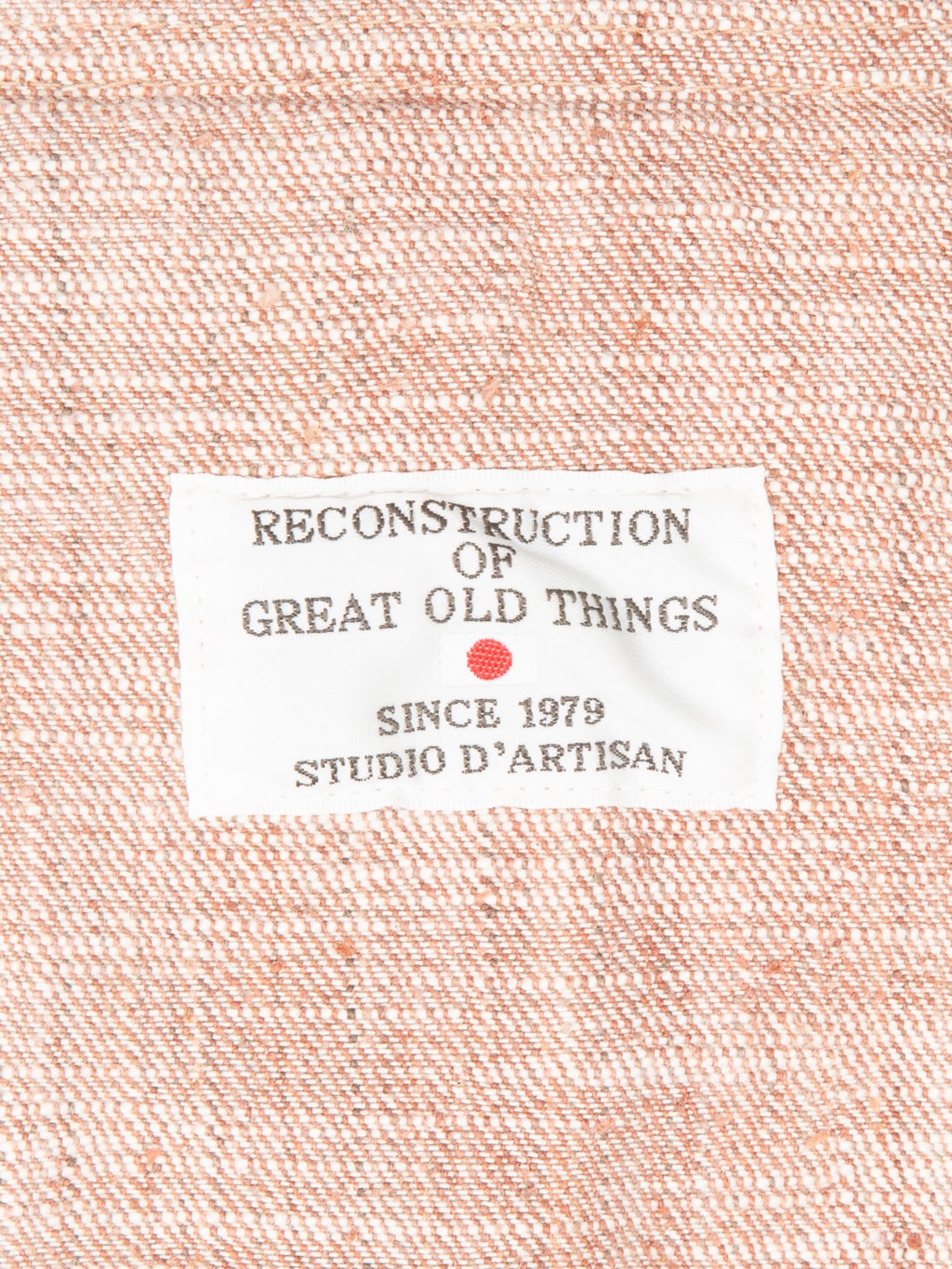 Studio Dartisan SP109 Extreme Denim 45th Anniversary Kakishibu Type2 Jacket interior tag