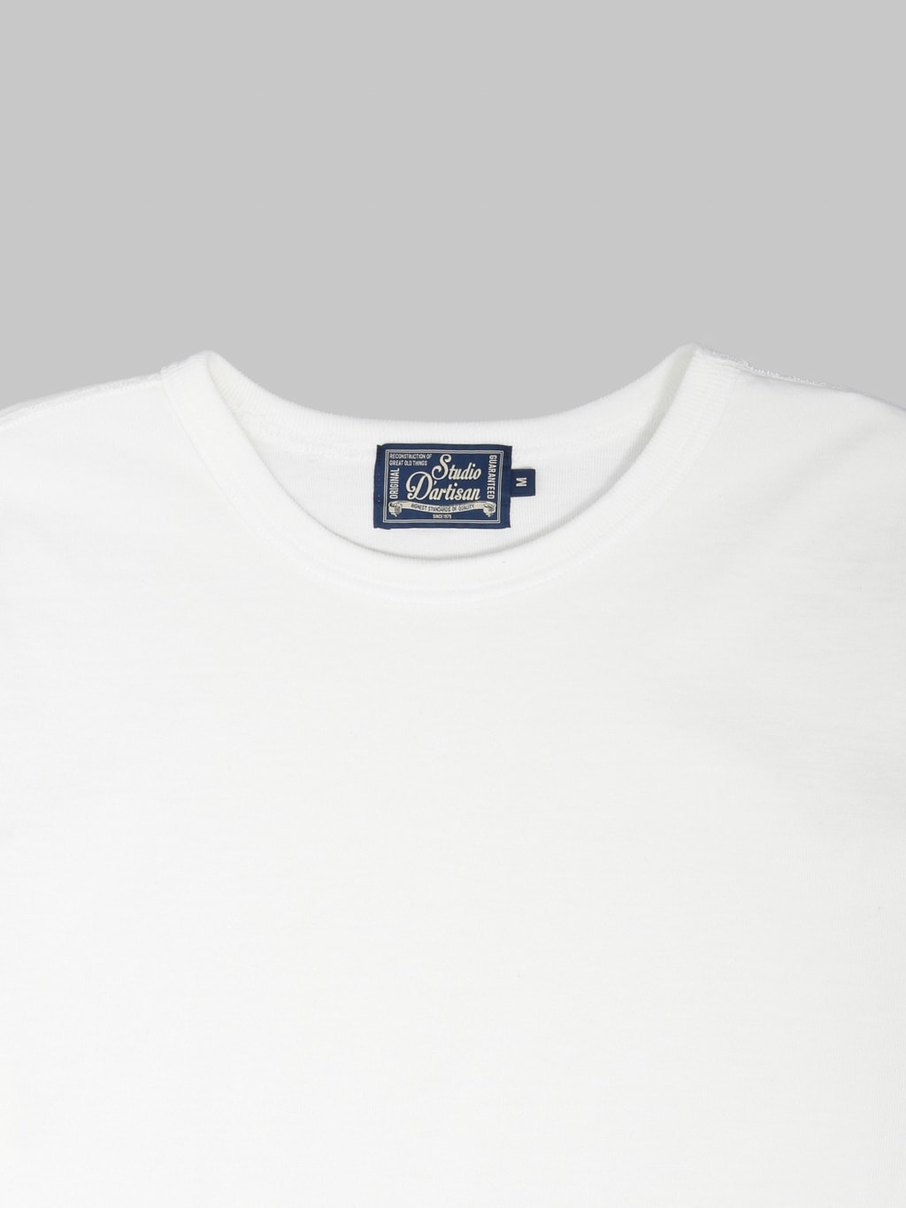 Studio DArtisan 8186 Suvin Gold Long Sleeve TShirt White interior tag