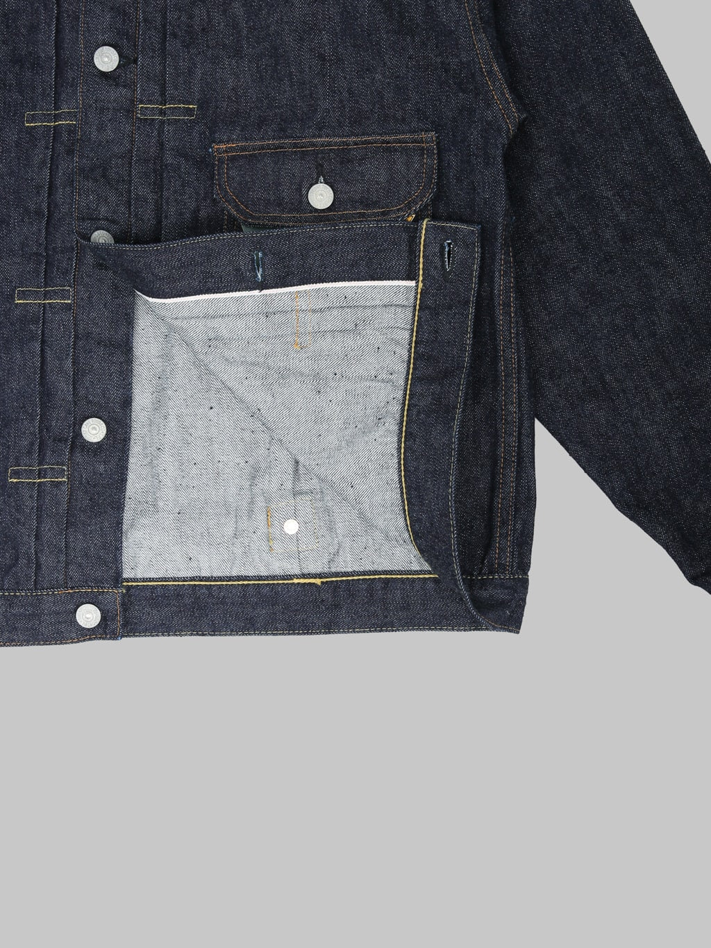 Sugar Cane 1936 13oz Denim Blouse - Redcast Heritage Co.