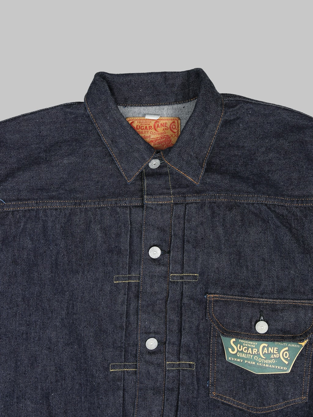 Sugar Cane 1936 13oz Denim Blouse - Redcast Heritage Co.