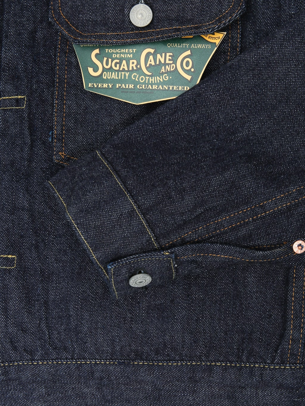 Sugar Cane 1936 13oz Denim Blouse - Redcast Heritage Co.