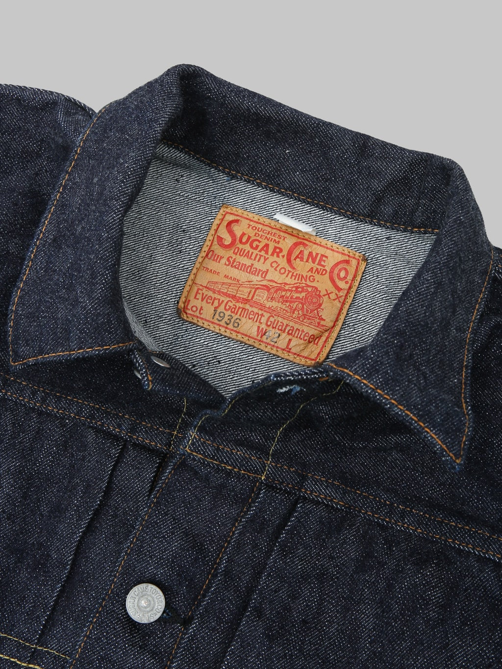 Sugar Cane 1936 13oz Denim Blouse - Redcast Heritage Co.