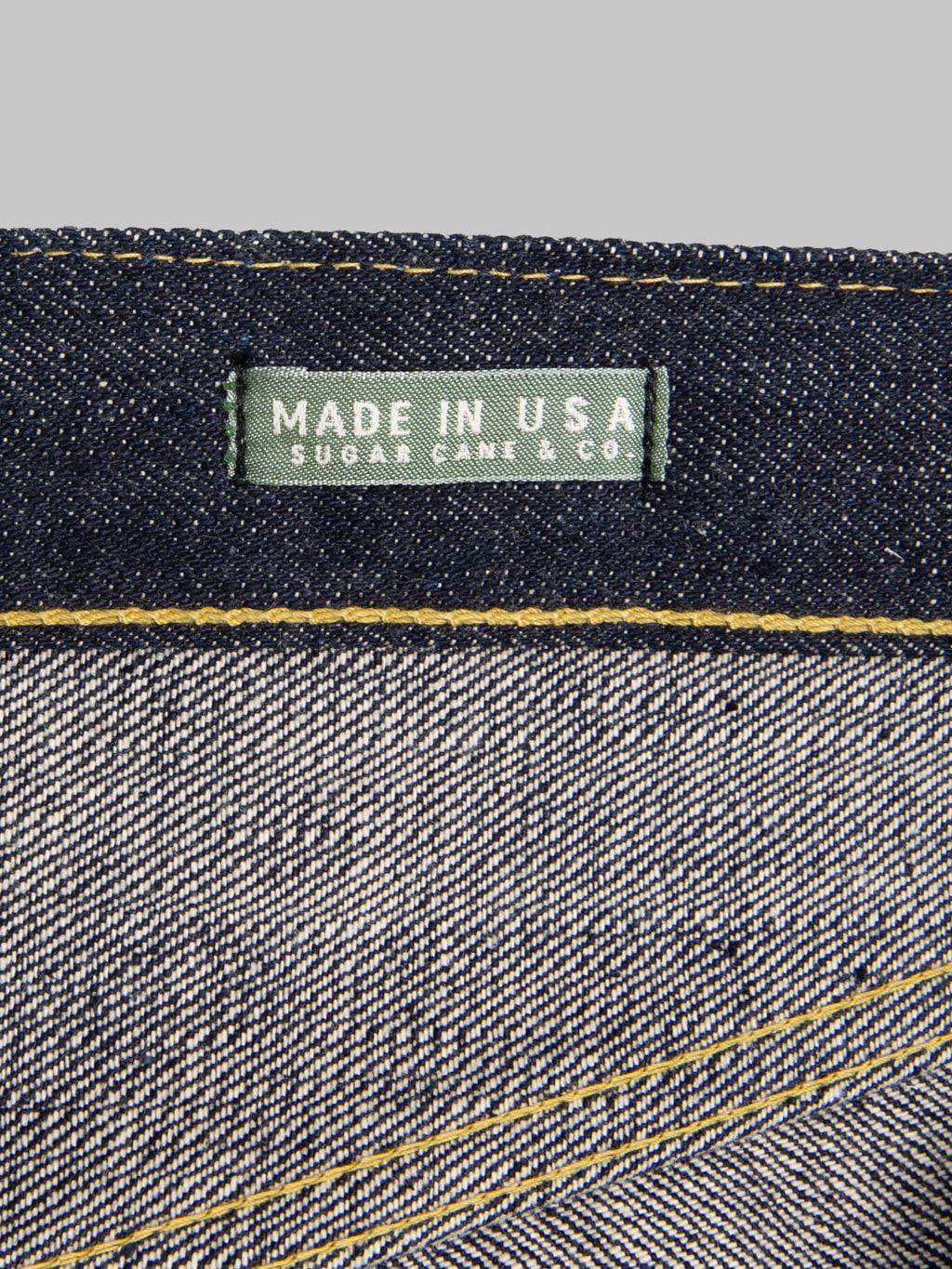 Sugar Cane 1940 Super "Denim" Collectibles #50 13.5oz Blue Denim Waist Overalls