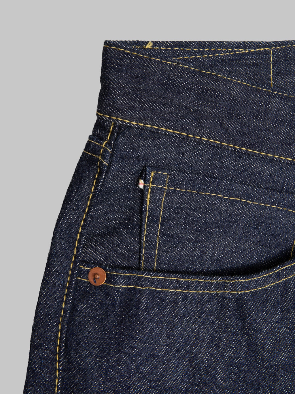 Sugar Cane 1940 Super "Denim" Collectibles #50 13.5oz Blue Denim Waist Overalls