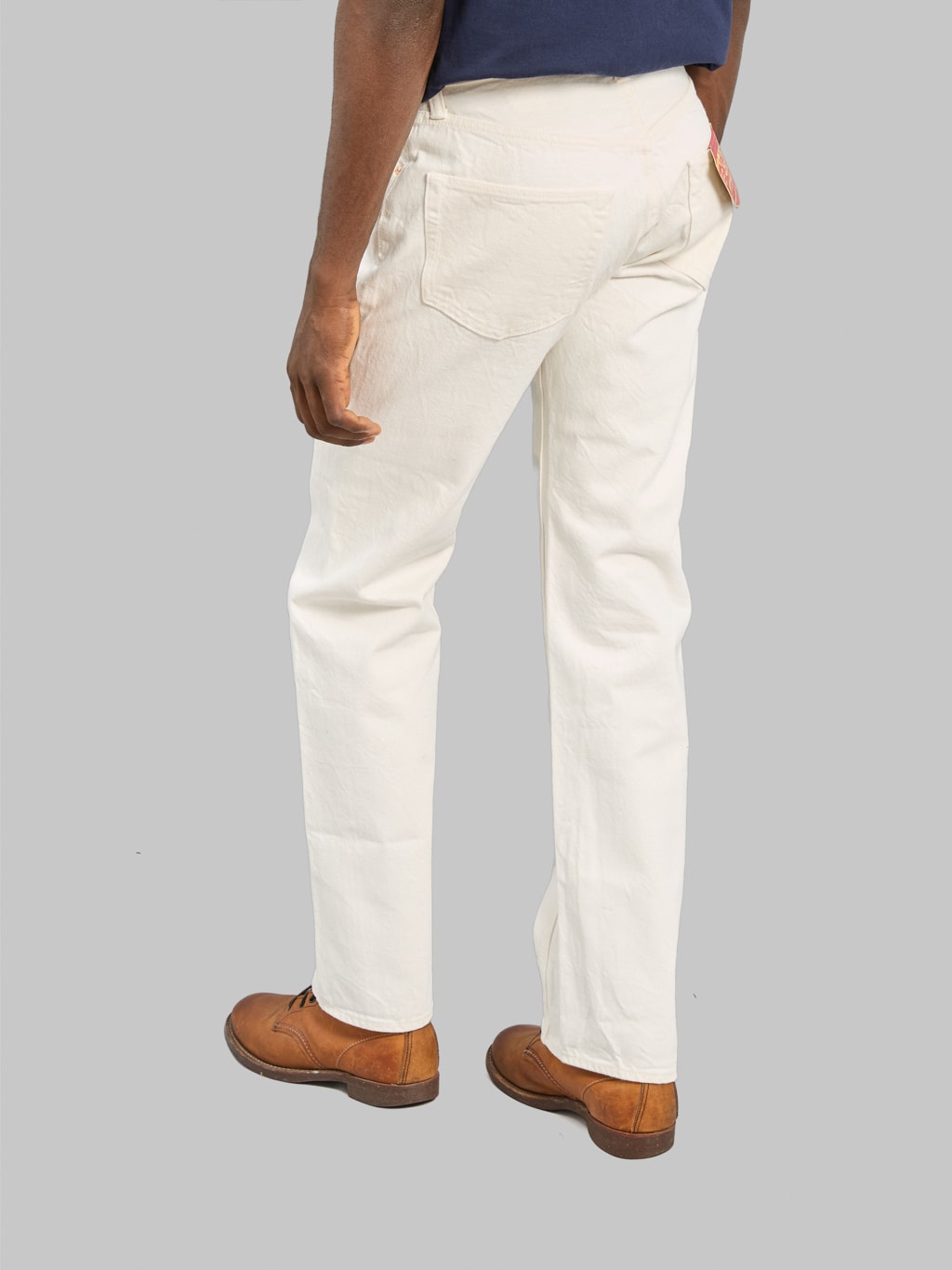 Sugar Cane 1947 Model White 13oz Regular Straight Jeans fitting