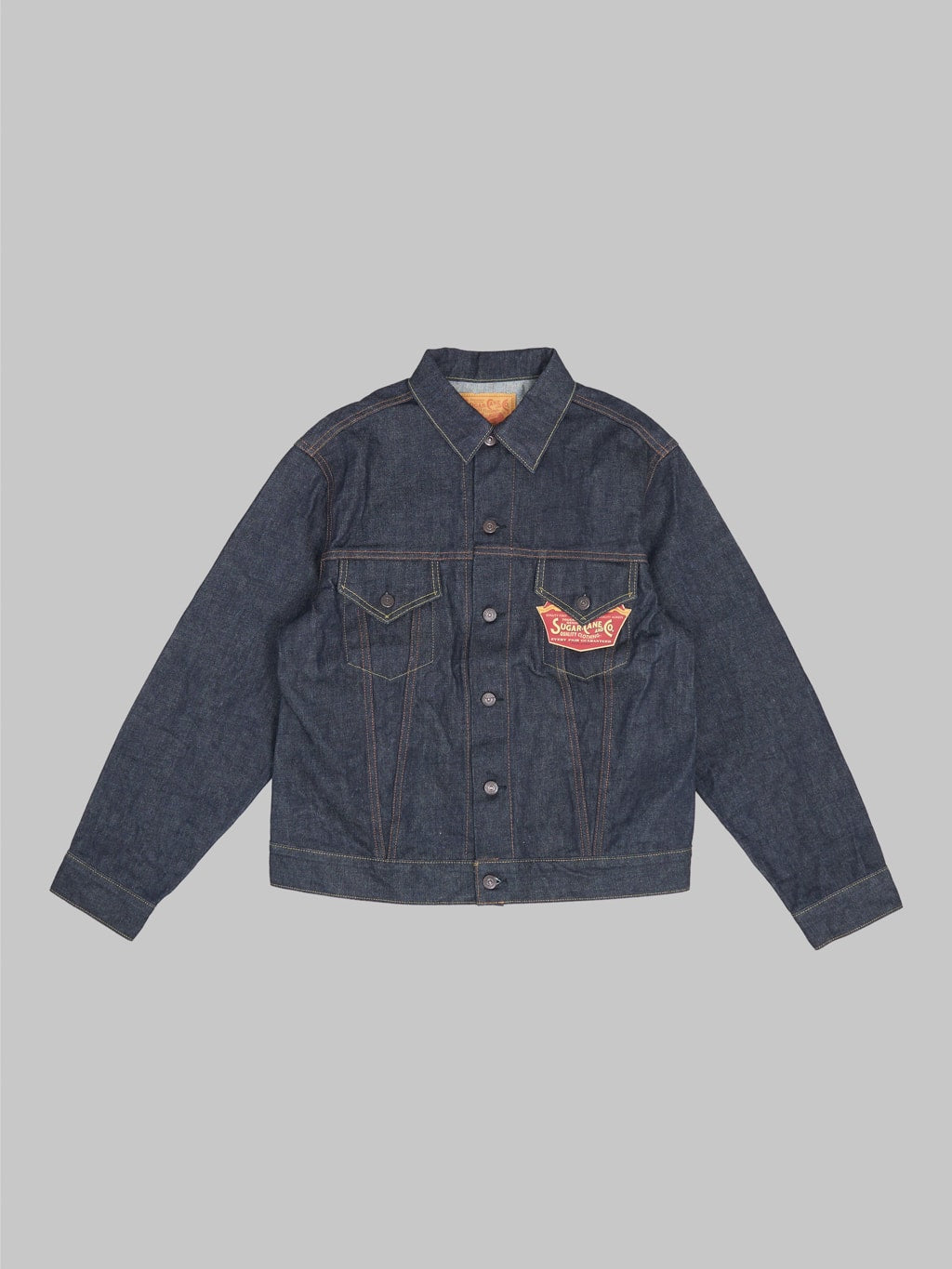 sugar cane 1962 type 3 denim jacket front