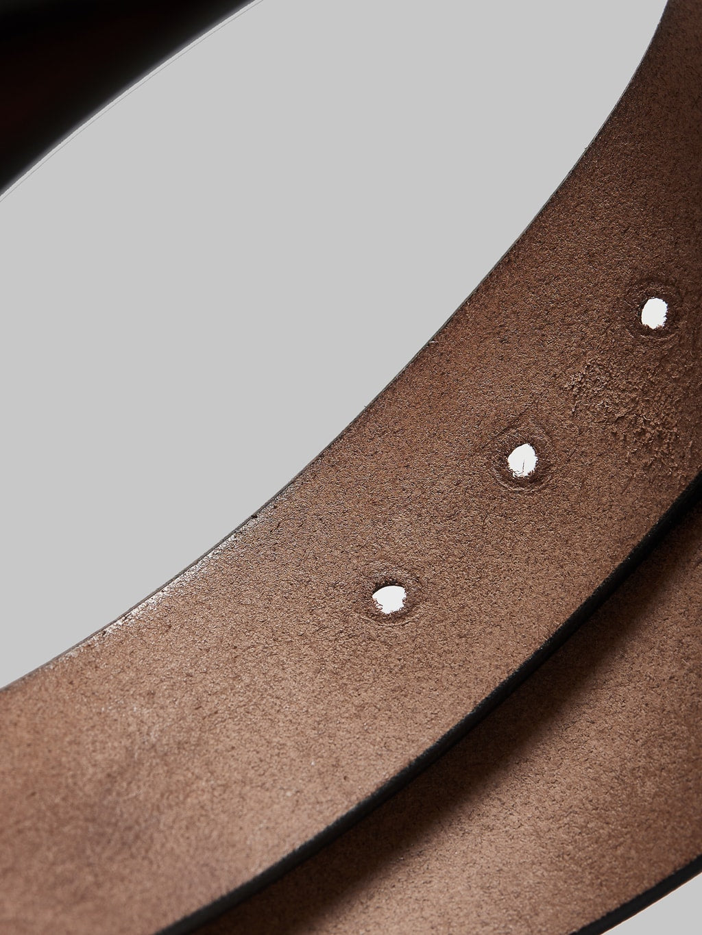 Sugar Cane leather garrison belt brown interior texture