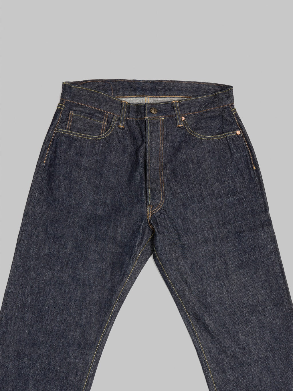 Sugar Cane "Union Star Denim" 14.25oz Regular Straight Jeans