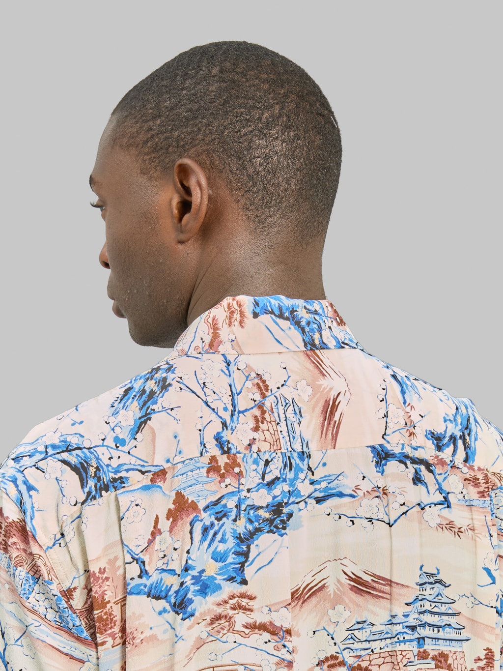 Sun Surf Scenery Of Japan Hawaiian Shirt Brown