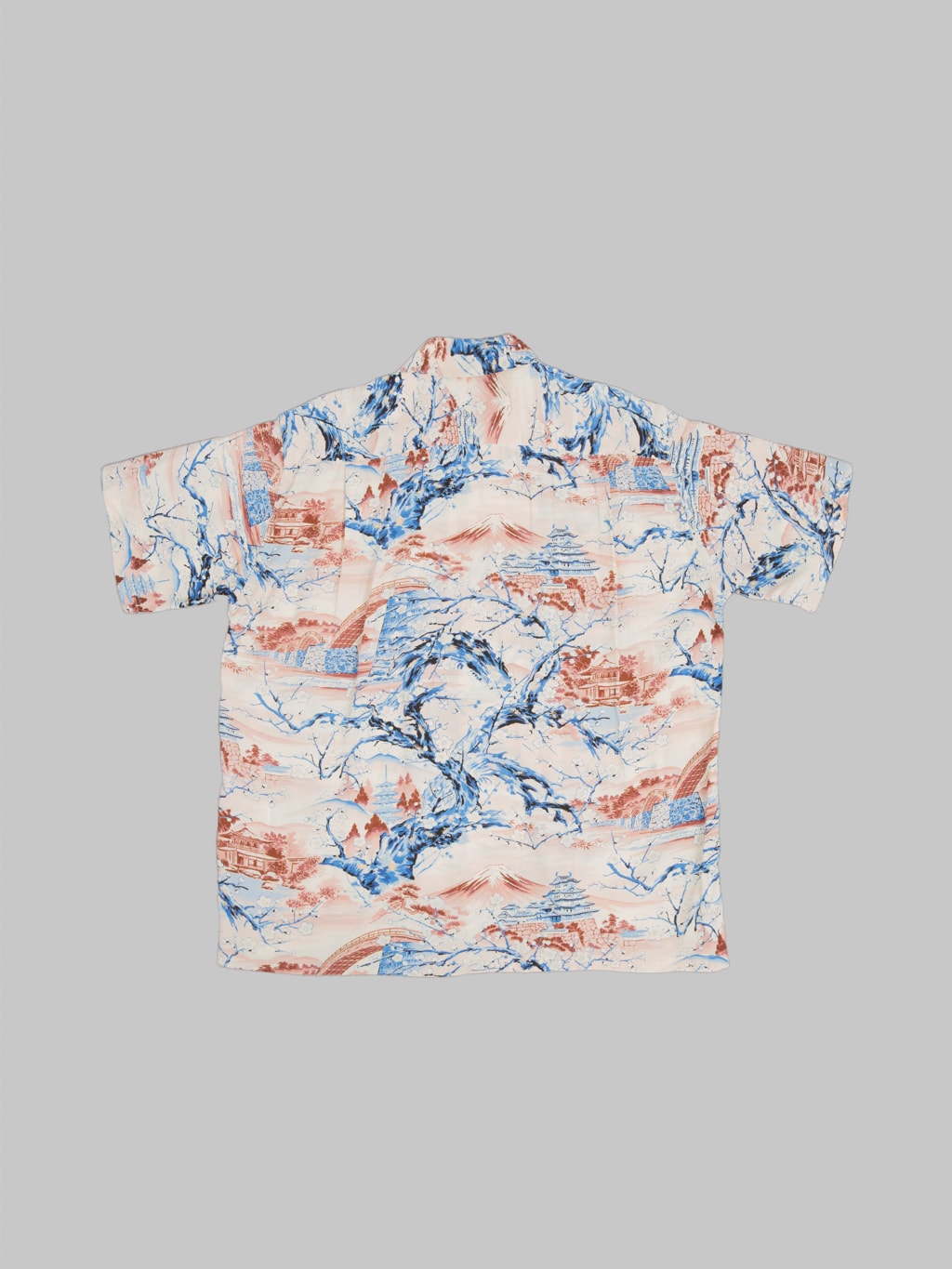 Sun Surf Scenery Of Japan Hawaiian Shirt Brown