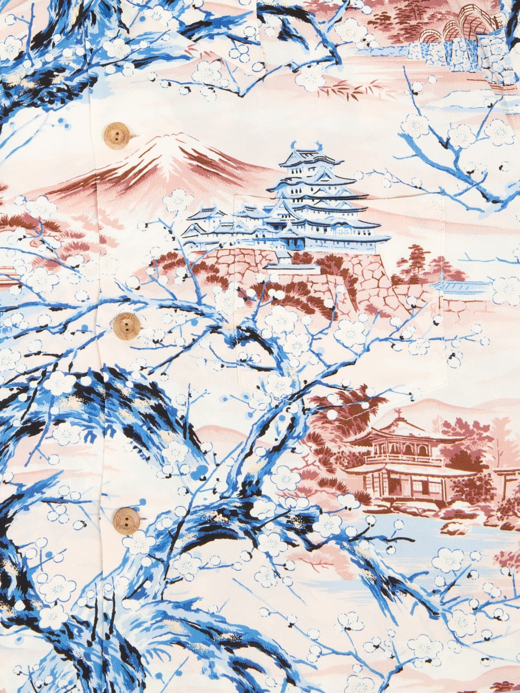 Sun Surf Scenery Of Japan Hawaiian Shirt Brown