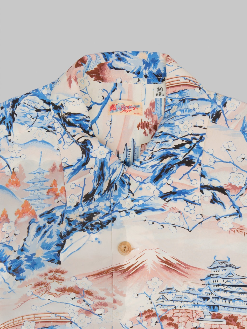 Sun Surf Scenery Of Japan Hawaiian Shirt Brown