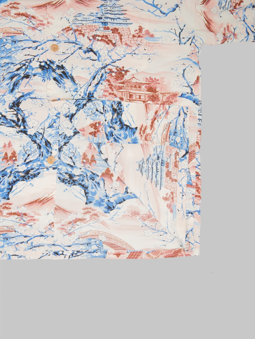 Sun Surf Scenery Of Japan Hawaiian Shirt Brown