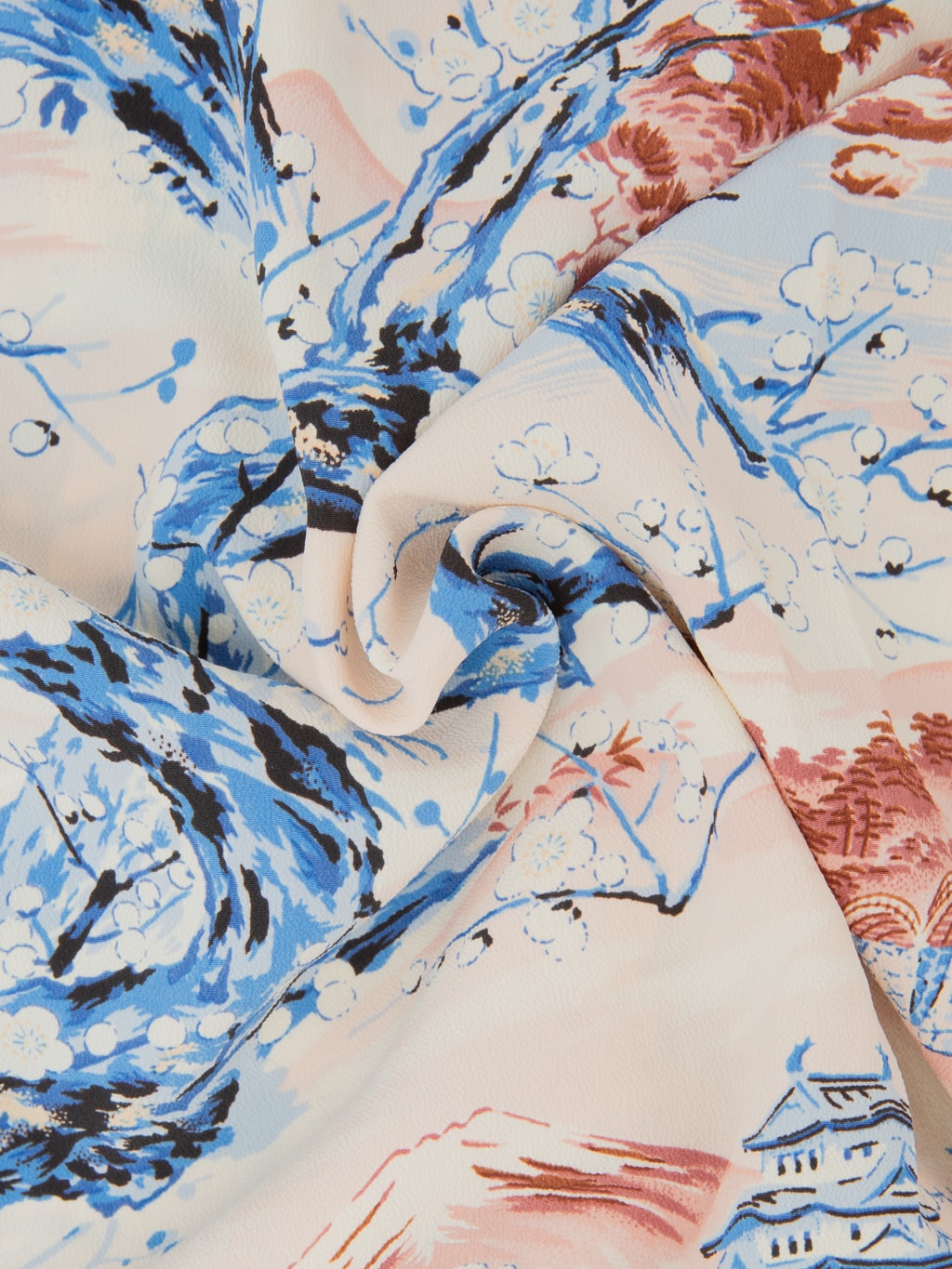 Sun Surf Scenery Of Japan Hawaiian Shirt Brown