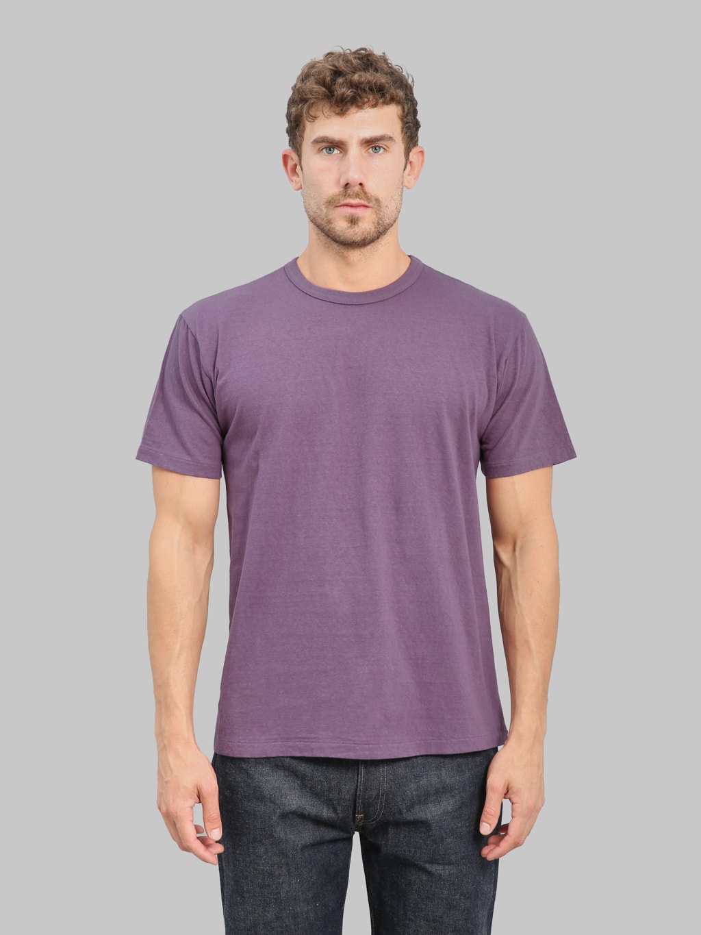 Sunray Sportswear Haleiwa 260gsm Ochiwata Recycled Cotton T-Shirt Vintage Violet
