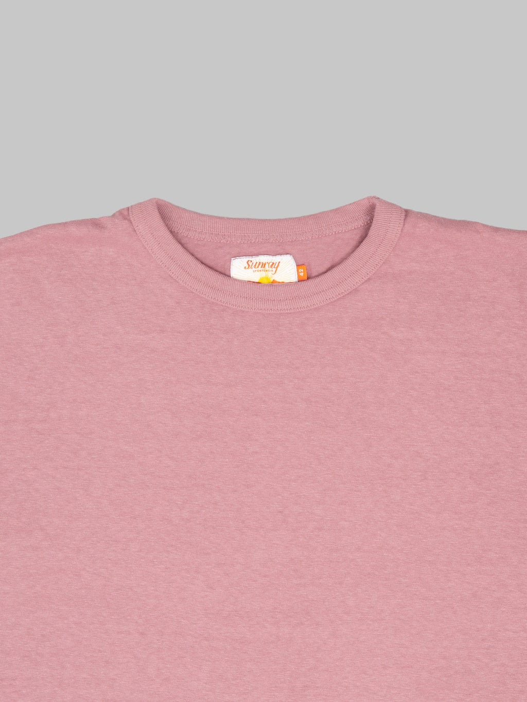Sunray Sportswear Haleiwa 260gsm Ochiwata Recycled Cotton T-Shirt Wistful Mauve