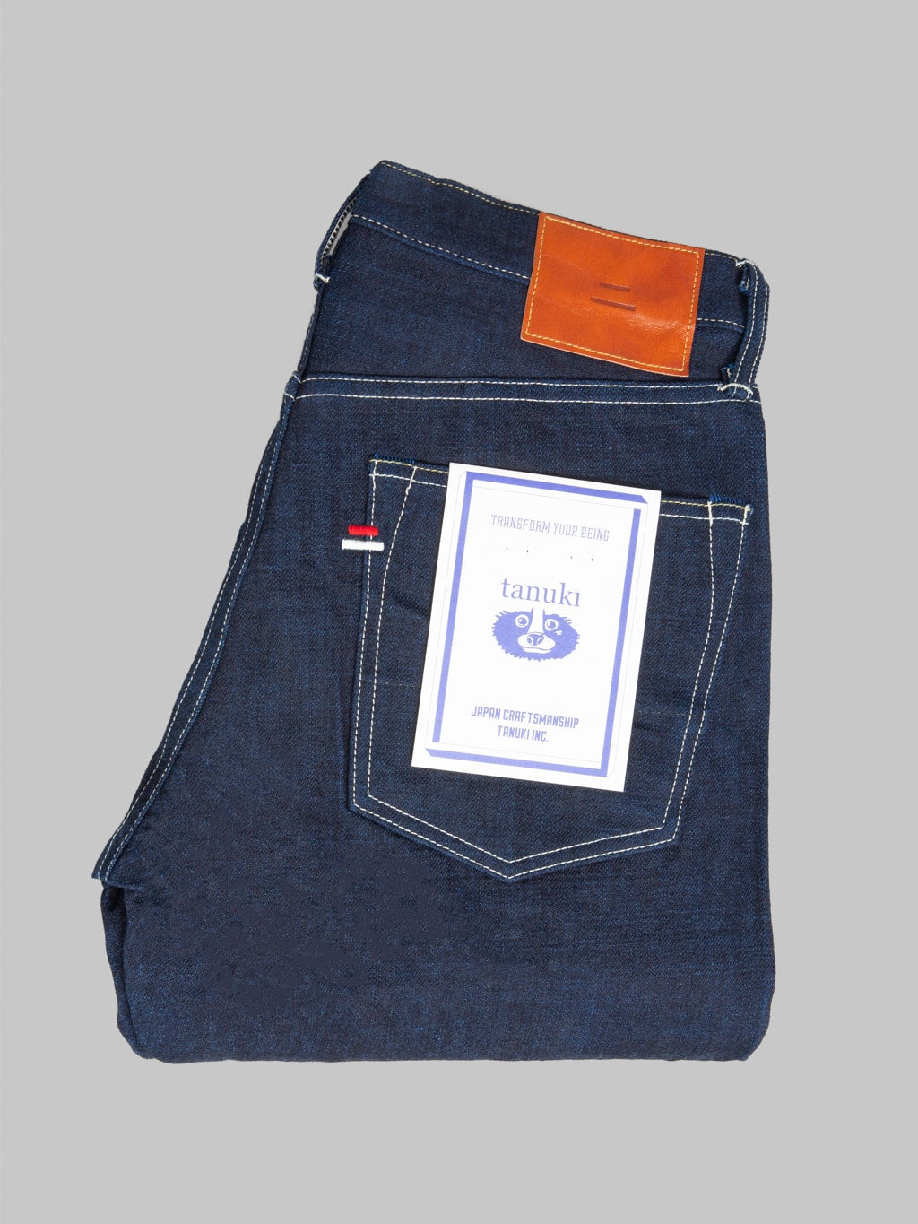 Tanuki TNK101TB "Yurai" 15.5oz Regular Straight Jeans