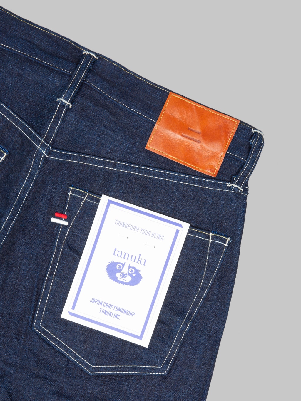 Tanuki TNK101TB "Yurai" 15.5oz Regular Straight Jeans