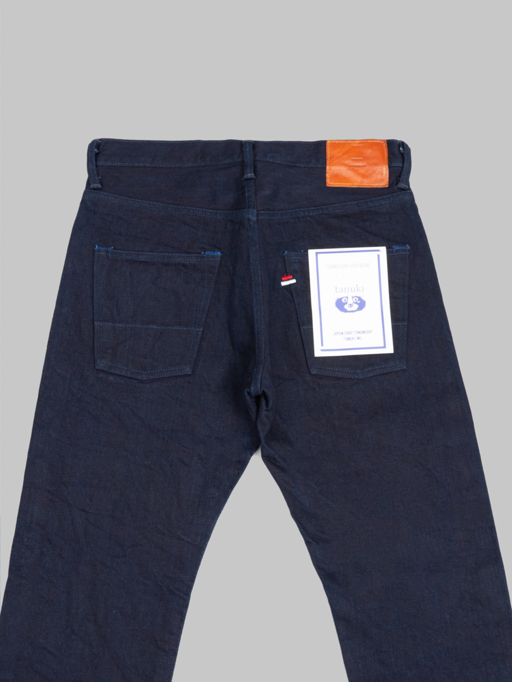 Tanuki TNK202ID "Indigo x Indigo" 15oz High Tapered Jeans