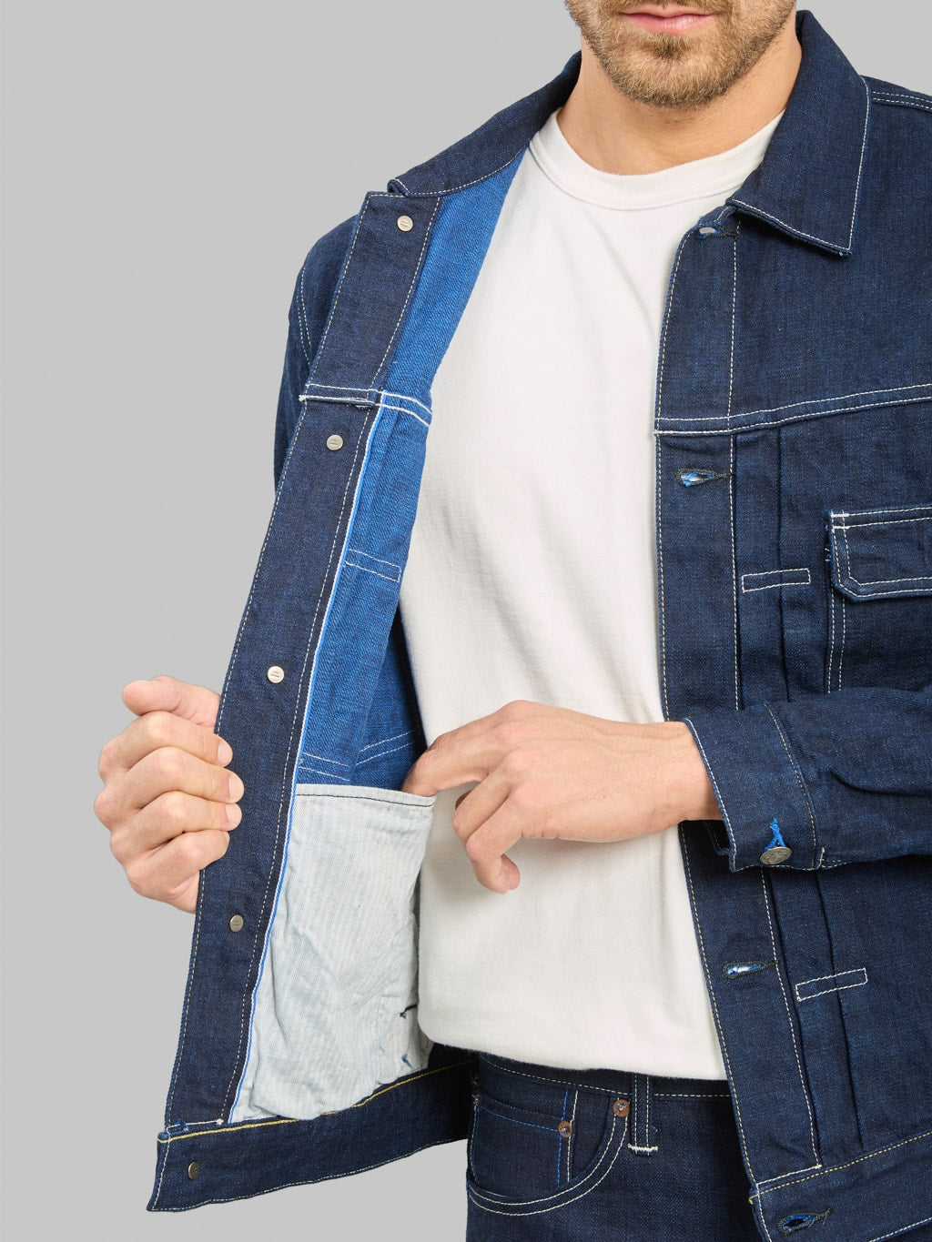 Tanuki TNK402TB "Yurai" 15.5oz Type II Jacket