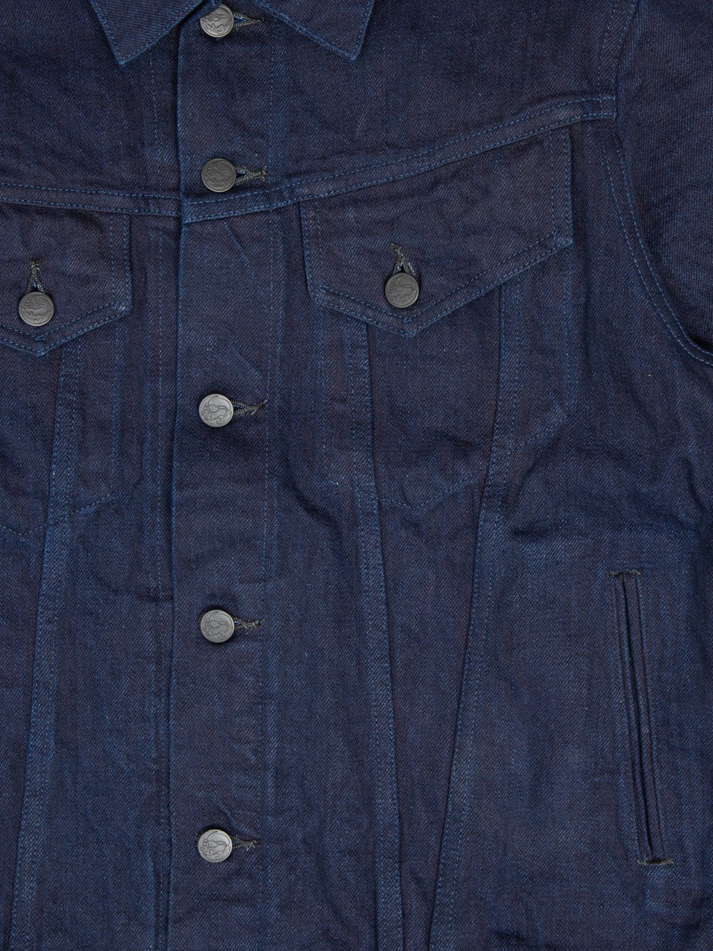 Tanuki TNK403ID "Indigo x Indigo" 15oz Type III Jacket